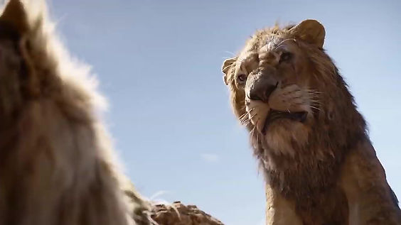 Rei Leão (2019) - morte de Mufasa